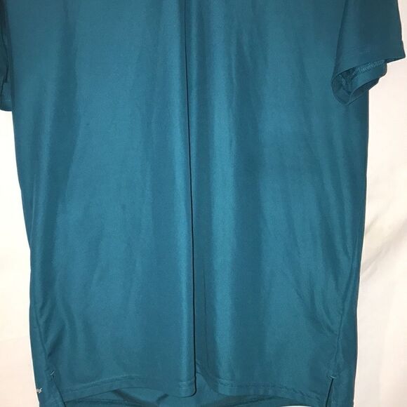 Oakley Men's Blue White Ohydrolics Collared Short Sleeve Polo Size Large - Picture 2 of 6